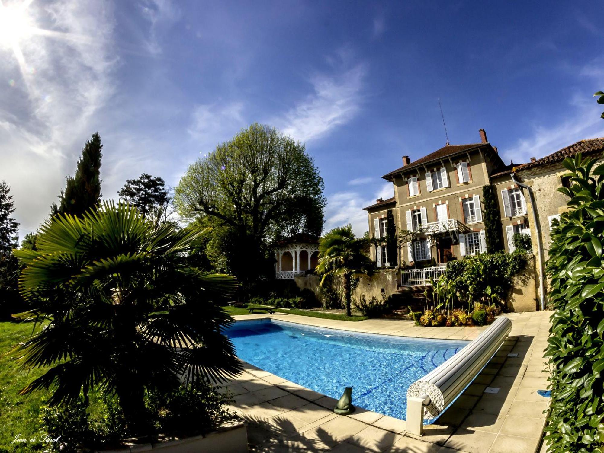 Bed and Breakfast Chateau De Lahitte Vergoignan Екстер'єр фото